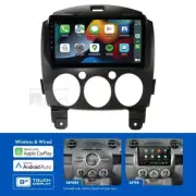 Aerpro AMMZ19 9" Wireless Apple CarPlay Android Auto Head Unit fits Mazda 2 2007
