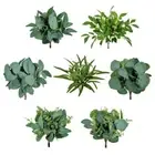 Wedding Ornament Fake Plants Artificial Plant With Flowers Eucalyptus Leaves