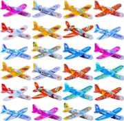 XIPEGPA 60 PCS Glider Planes Bulk Airplane Gliders Toy for Kids Paper Airplane
