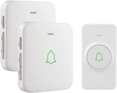 AVANTEK Wireless Door Bell, CW-12 Mini Waterproof Doorbell Chime Operating at