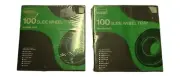 2 Vintage "Montgomery Ward 100 Slide Wheel Tray In Album Pack". New. Sealed.