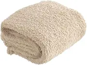 POPETPOP Comfortable Plush Pet Blanket Beige Super Blanket for Dogs and Cats Soft Cushion Sleep Mat for Home and Travel Lightweight and Durable Design