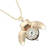 [LIFKOME] Pocket Watch Chain Tank Automatic Rectangular Watches Men Digital Watch Rechargeable Pants Chain Digital Wrist Watch Battery The Chain Hanging Watch
