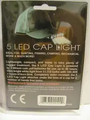 5 LED Cap Light