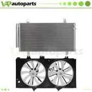 AC Condenser and Cooling Fan Assembly For 2012 2013-2017 Toyota Camry