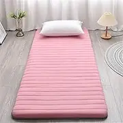 Japanese Floor Mats, Single, Folding Comforter, 2.0 inches (5 cm), For Home, Camping, Dorm, Portable Floor Lounger Bed With Pillow