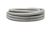 Vibrant Fits SS Braided Flex Hose With PTFE Liner -10 AN (10 Foot Roll)
