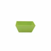 Melamine Square Bowl Lime 240x100mm Ryner Commercial Plastic Serving Soup Bowls