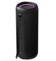 EFM Austin Pro Bluetooth Speaker with LED Colour Glow - Phantom Black BRAND NEW