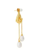Anissa Kermiche Grab Them 18kt Gold-plated Earring - One Size One Size