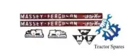 Massey Ferguson Tractor Bonnet Decal Sticker Set 3406971M91 Model MF35X tractor