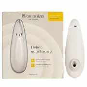 WOMANIZER Premium 2 Clitoral Stimulator - # Warm Gray 1pc