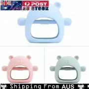 Colorful Silicone Baby Teether Mitten Glove Chew Toy Bpa-Free 3M+ - Soothing Paㅿ