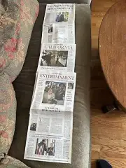 LOS ANGELES TIMES NEWSPAPER - JULY 22, 2024 - BIDEN DROPS OUT