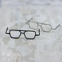 在飛比找蝦皮購物優惠-Fatiao - OB11黏土人尺寸方框眼鏡(娃用)