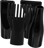 4pcs Pet Water Blower Diffuser for Hair Diffusers Hair Dryer Blow Dryer Hair Diffuser Attachment Nozzles Dryer Nozzle Replacements Styling Tool Concentrator Nozzles Black Abs