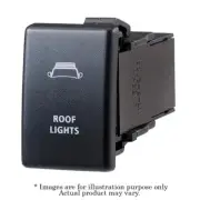 NARVA Style 12V Blue LED Illuminated Roof Light Push Switch Fits Holden 63344BL