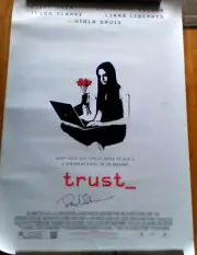 TRUST - 2010 27x40 MOVIE POSTER, Clive Owen, Liana Liberato BRAND NEW , SIGNED
