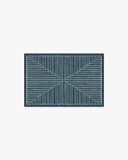 60' x 90' | Machine Washable Runner Rug | Kid & Pet Friendly | Indoor Rug | Jonathan Adler Inkdrop Lapis Blue Rug | Ruggable