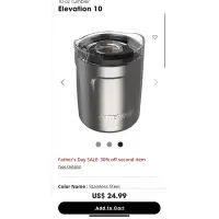 在飛比找蝦皮購物優惠-OtterBox elevation 10 不鏽鋼杯