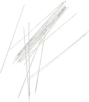 OSALADI 20Pcs Beading Needles DIY Beads Threading Tools for Jewelry Making Thick Needles for Various Bead Lightweight Durable Beading Accessories
