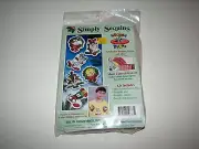 Holiday Christmas Simply Sequins Looney Tunes Ornament Kit MIP 1994 Marvin Taz +