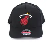 Mitchell & Ness Miami Heat Black Cap