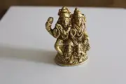 NEW BRASS LORD SHIVA PARVATI JI IDOL STATUE IDOL HINDU PUJA / POOJA TEMPLE