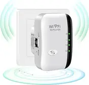 WiFi Extender,2024 Upgrade COOPOY Generation WiFi Booster,Covers Up to 3000 Sq.ft and 35 Devices,Internet Booster with Ethernet Port,WiFi Range Extender,Alexa Compatible (White)