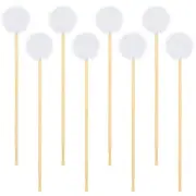 Treela 8 Pcs Bamboo Ear Picker Ear Cleaning Spoon Cute Doll Goose Feather Woo...