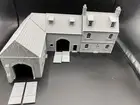 28mm, 1/56, 3D Printed, UnPainted French Stone Farm, WW2, Bolt Action (farm-1)
