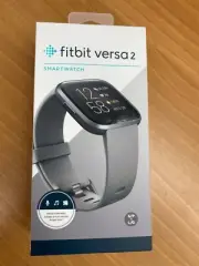 FITBIT Versa 2 Smart Watch & Activity Tracker /Mist Grey Aluminum New Sealed