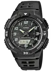Casio Collection Chronograph AQ-S800W-1BVEF Black Resin Mens Watch