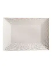 [Maxwell & Williams] White Basics Diamonds Rectangular Platter 25x18cm in White