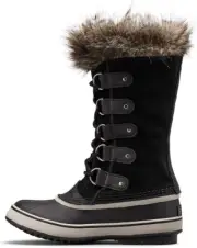 Sorel Women's Joan of Arctic Waterproof Boot - Quarry Black - Size 5.5 US