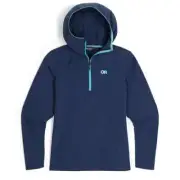 Women's Outdoor Research Freewheel Half Zip Soft Shell MTB Hoodie Size M