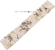 TOYANDONA Folding Fan Bag Chinese Hand Fan Pouch Lightweight Drawstring Organizer for Outdoor Use Portable Storage Pouch with Vintage Design for Festivals and present Packaging