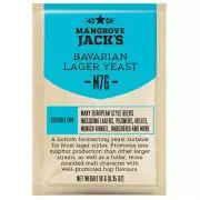 Mangrove Jack's M76 Bavarian Lager Beer Yeast 10g Home Brew Sachet FP
