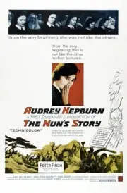 The Nun's Story poster Audrey Hepburn 1959 Old Film Movie Photo 2