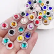 Resin Round Shiny Convex Flatback Scrapbook Craft Embellishments