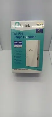 TP-LINK RE500X AX1500 DUAL BAND Wi-Fi 6 RANGE EXTENDER BOOSTER WIRELESS