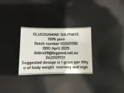 Glucosamine Sulphate USP Grade 34 one kilo