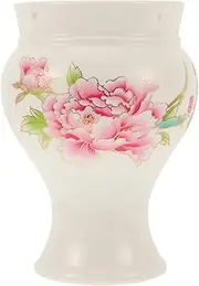 1pc Scraping Cup Manual Jar Pot Massage Pot Burner Scraping Can Cone Burning Tool Can Jar Pink Ceramics