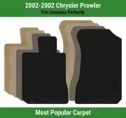 Lloyd Ultimat Front Row Carpet Mats for 2002 Chrysler Prowler (for: Chrysler)