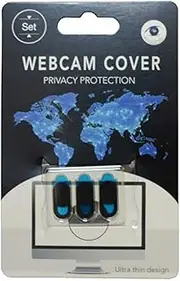 AWINNER Laptop Camera Cover Slide (3 Pack) Webcam Cover Slider Stickers for Computer, MacBook Pro/Air, iPhone, Tablets, PC, iPad, iMac, Cell Phone, Echo Show, Privacy Blocker Sliding Shield, Anti-Spy