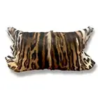 Ocelot Springbok Hide Cushion with Cushion inner. 60cm x 35cm