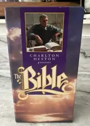 Charlton Heston Presents “The Bible” Stories from the Old & New Testaments (VHS)