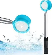 Nogcay 9Ft/12Ft Golf Ball Retriever for Water Telescopic, Stainless Steel Ball Retriever Tool Golf Ball Grabber, Golf Gifts for Golfers
