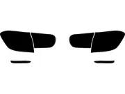 Rvinyl Tail Light Tint Covers Compatible with BMW M3 2016-2018 (Sedan)