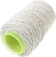 Yardwe Cotton Cord for Jewelry Making 1.8mm Twine Heavy Duty Reusable Twine String for Decor